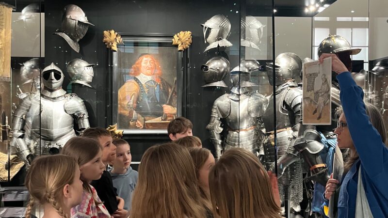 Śladami rycerzy – lekcja o paziu, giermku i rycerzu