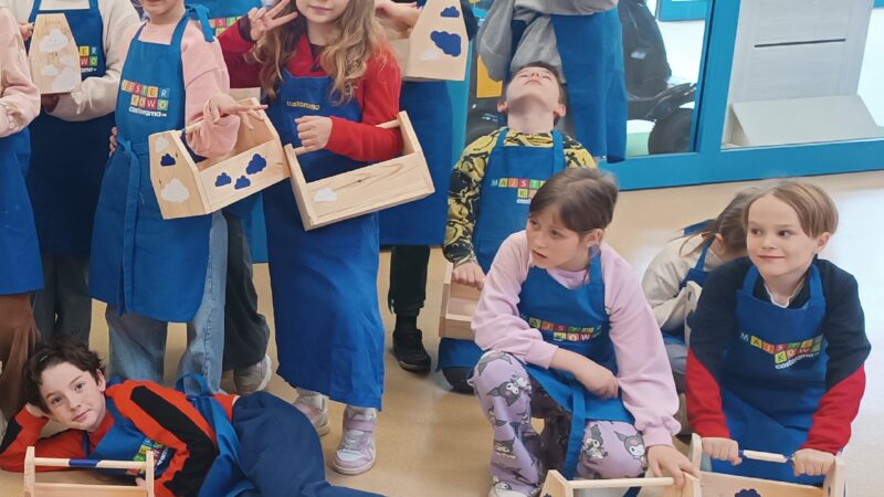 Mali majsterkowicze z klasy 2c 🔨🧰